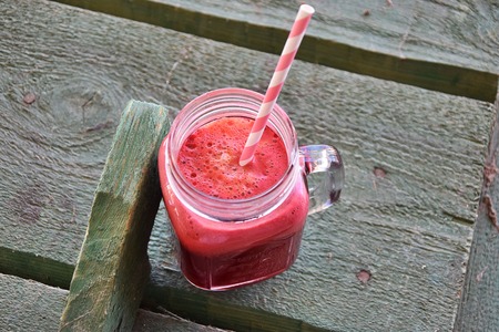 Red beetroot juice